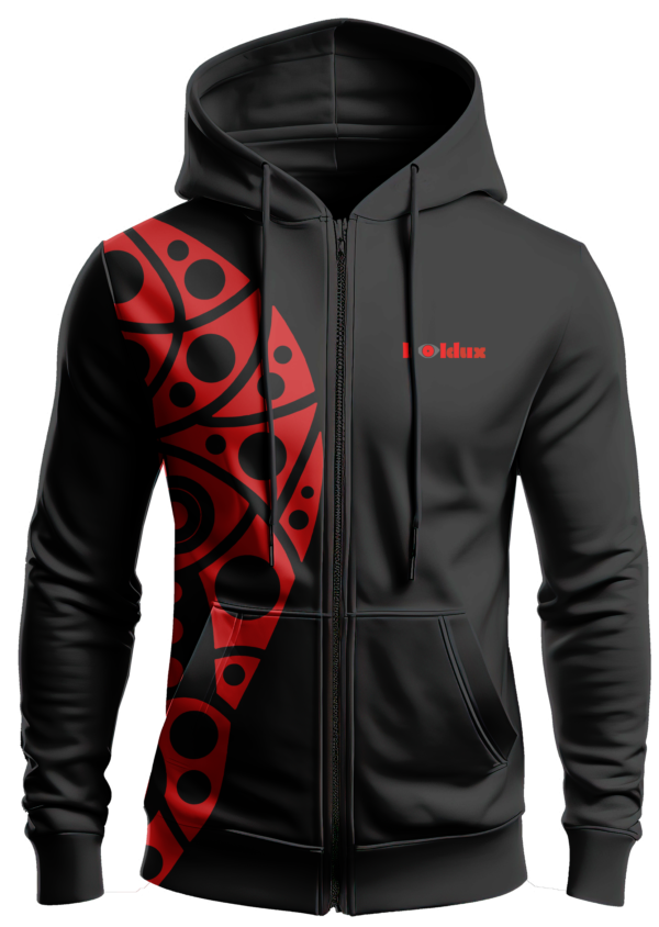 Boldux Skull Face Hoodie - Image 2