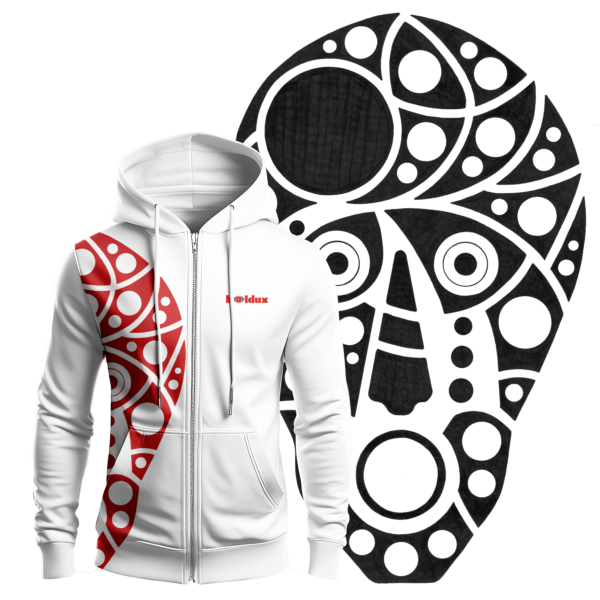 Boldux Skull Face Hoodie